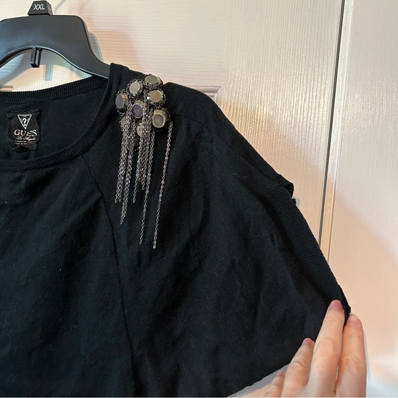 Guess black chain top - Picture 6 of 11